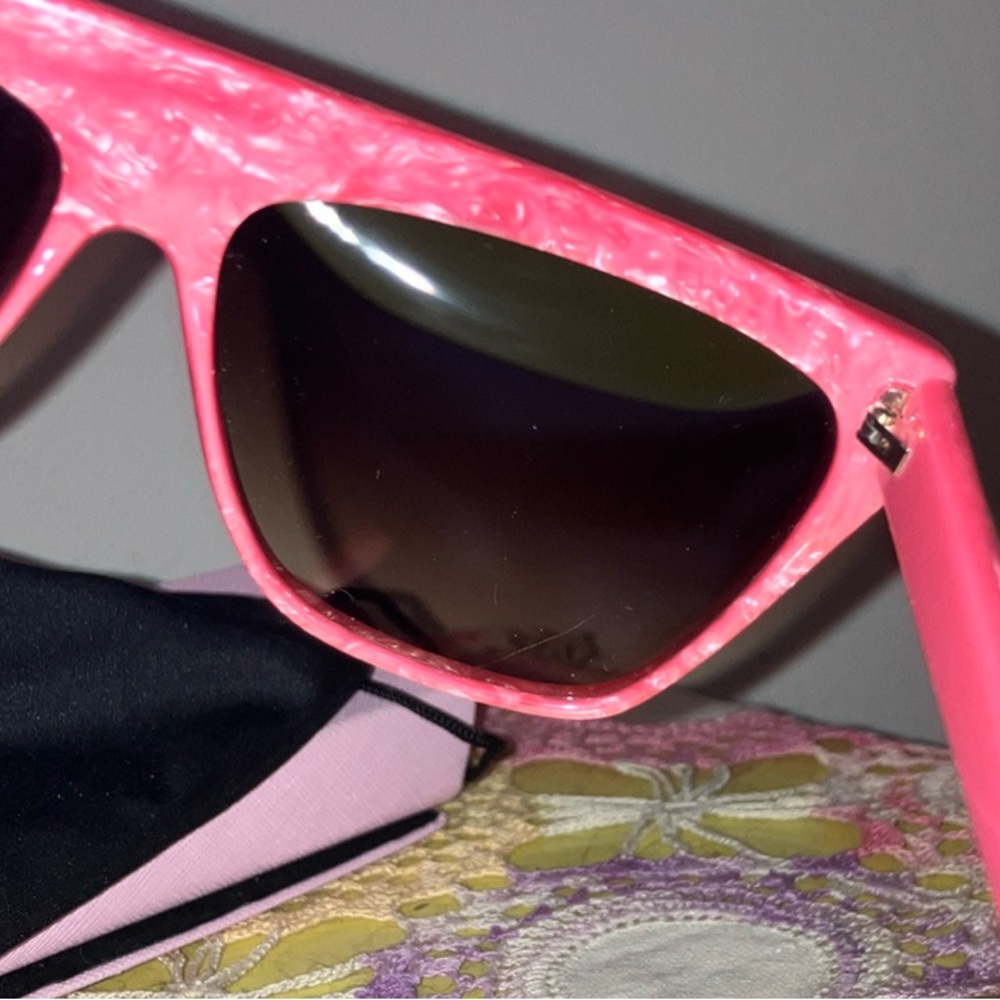 Vintage 80's RETRO FLAT TOP SUNGLASSES - Picture 8 of 15